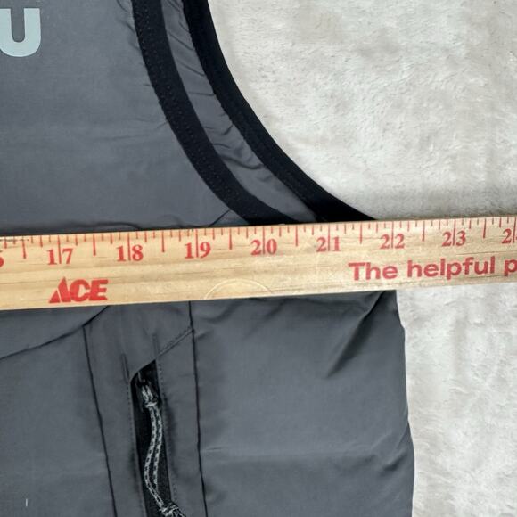 KUIU Elements Vest Grey Gray Full Zip Fiber Ball Down Tube DWR Men's Size Medium - Picture 5 of 11